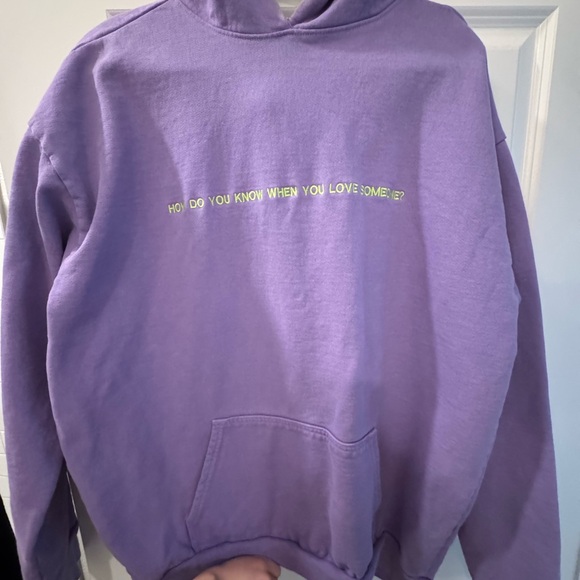 Boys Lie Tops - Boys Lie Light Purple Hoodie